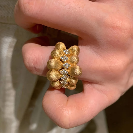 Stylish & Unique Floral Adjustable Ring