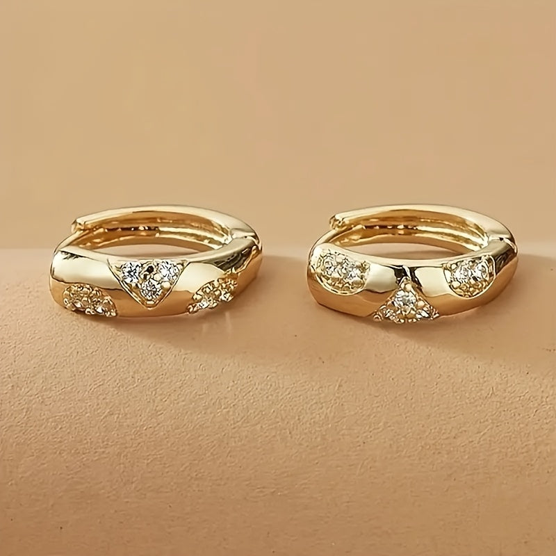 Minimalist Small Circle Hoop Earrings