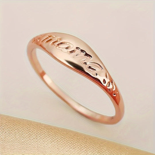 Elegant Engraved Ring For Women