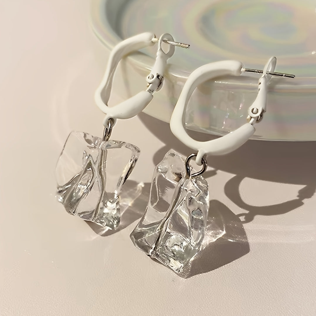 Chic Transparent Dangle Earrings