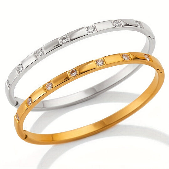 Simple Cubic Zirconia Bracelet