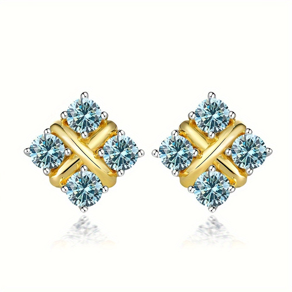 Elegant and Luxurious Moissanite Earrings