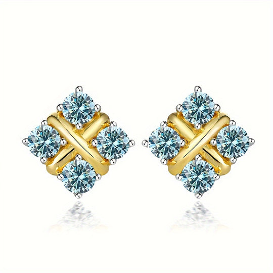 Elegant and Luxurious Moissanite Earrings
