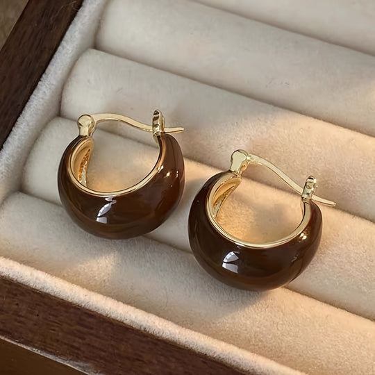 3 Pairs Retro Elegant Earrings Set