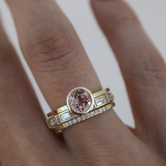 3-Piece Engagement Ring Set