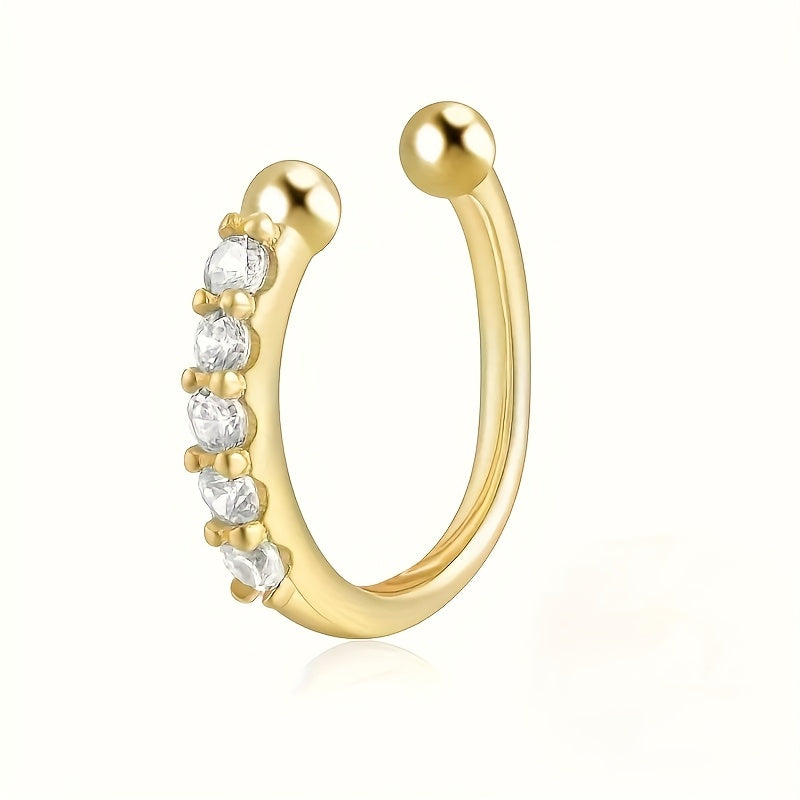 Fashionable Non-perforated Nose Ring