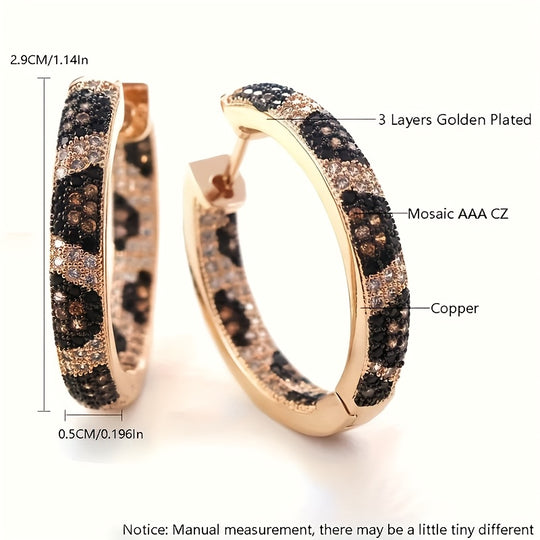 Luxury Bohemian Hoop Earrings