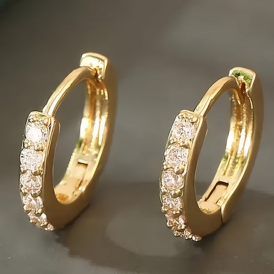 Simple Style Hoop Earrings