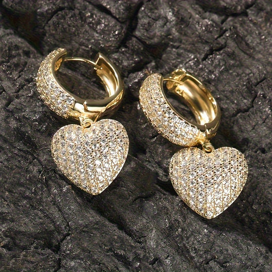 Luxury Micro Pave Zirconia Earrings
