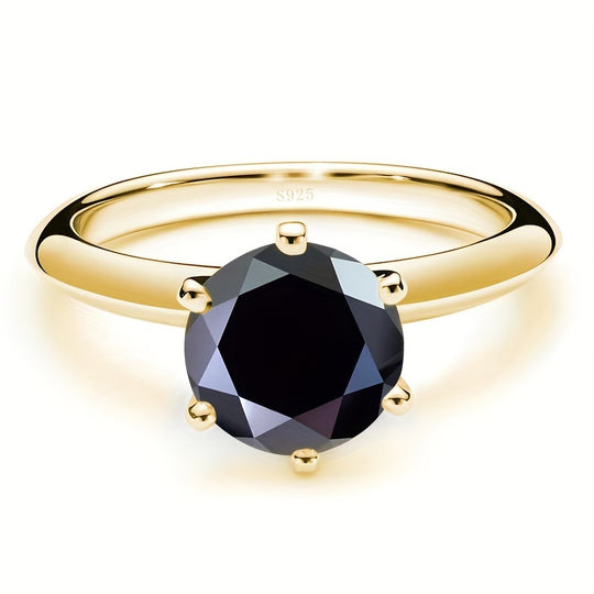 Elegant Moissanite Engagement Ring