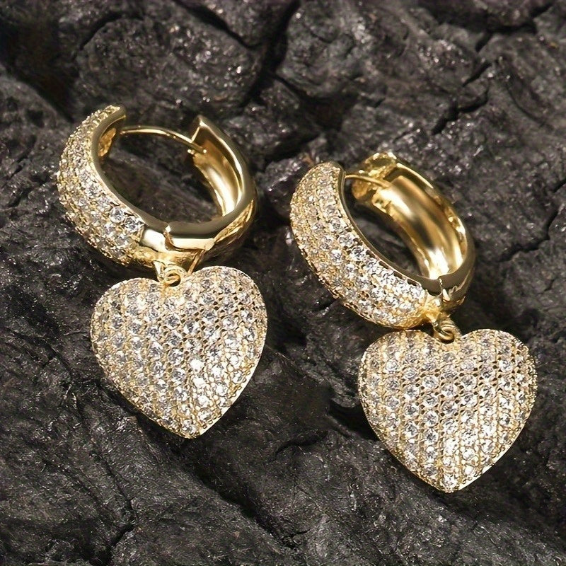 Luxury Micro Pave Zirconia Earrings