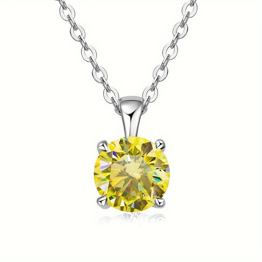 Multicolored Morganite Pendant Necklace