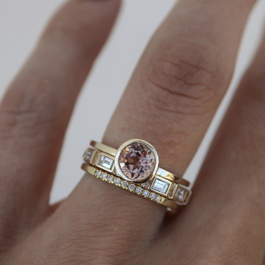 3-Piece Engagement Ring Set