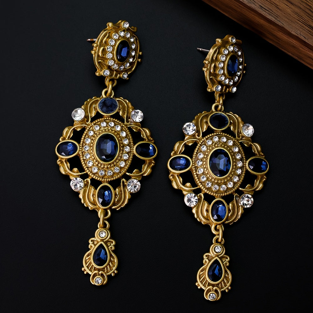 Elegant Vintage Palace Drop Earrings