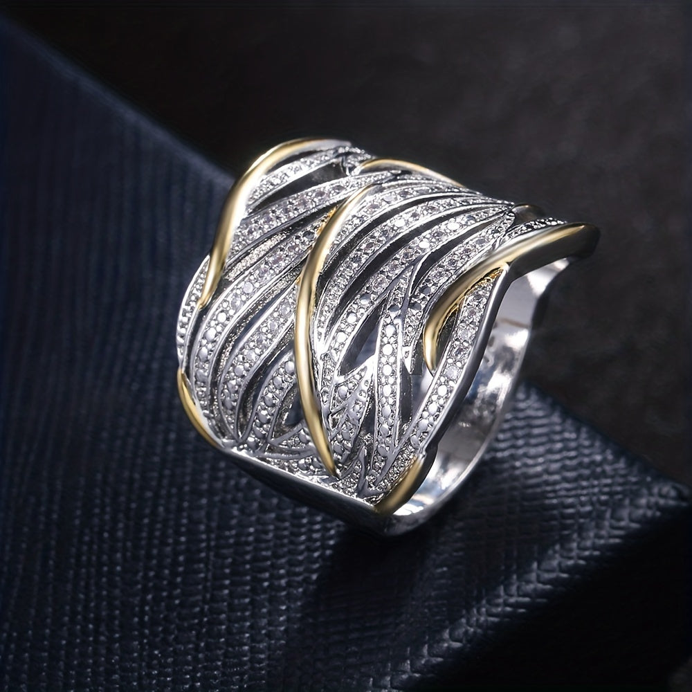Timeless Retro Multi-Layer Wrap Ring