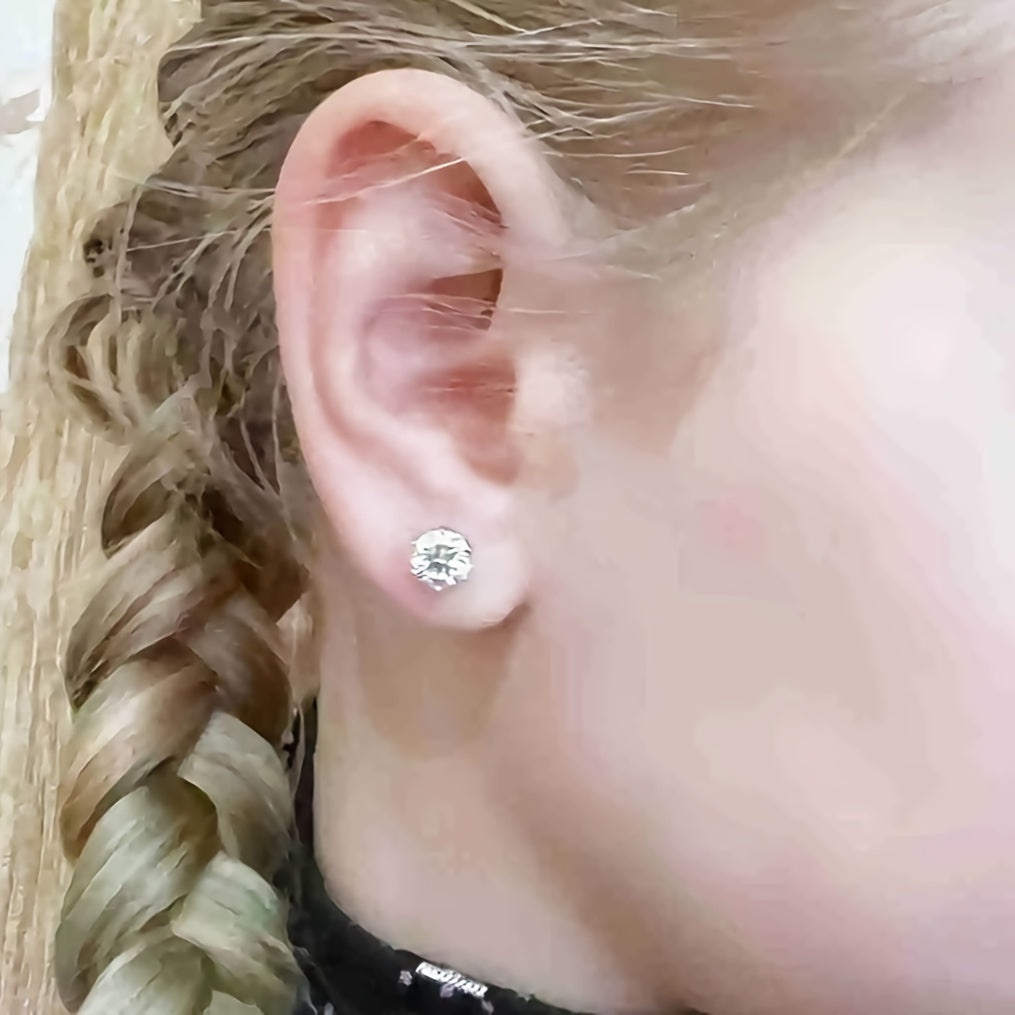 Versatile Moissanite Stud Earrings