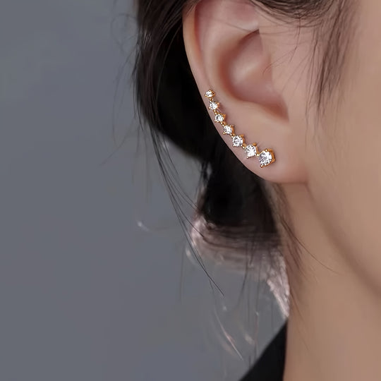 Elegant Rhinestone Earrings