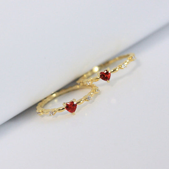 Stylish & Simple Heart Ring