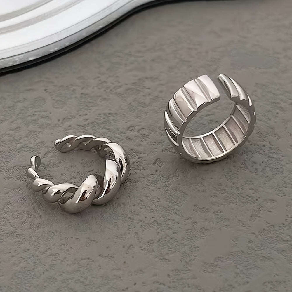 Two Simple Geometric Round Rings