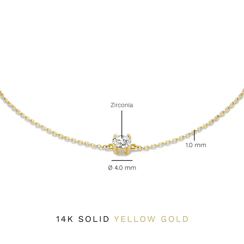 Cléa Moissanite Stone Bracelet
