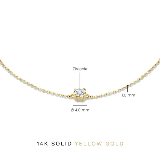 Cléa Moissanite Stone Bracelet